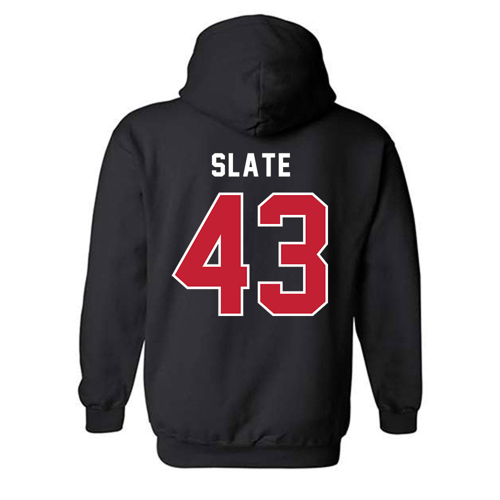 Richmond - NCAA Men's Lacrosse : Lucas Slate - Classic Shersey Hooded Sweatshirt-1