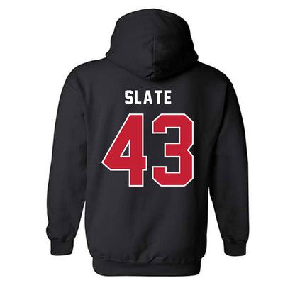 Richmond - NCAA Men's Lacrosse : Lucas Slate - Classic Shersey Hooded Sweatshirt-1