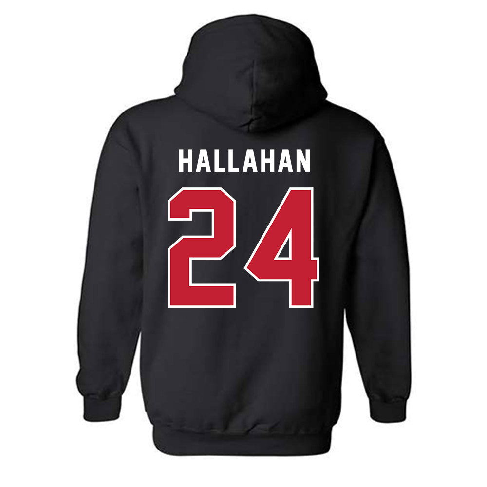 Richmond - NCAA Women's Lacrosse : Grace Hallahan - Classic Shersey Hooded Sweatshirt-1