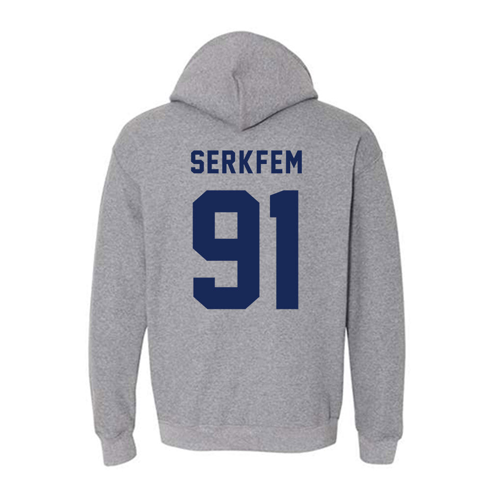 Richmond - NCAA Football : Jefferson Serkfem - Classic Shersey Hooded Sweatshirt-1