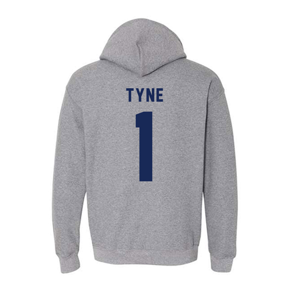 Richmond - NCAA Men's Basketball : Mikkel Tyne - Classic Shersey Hooded Sweatshirt-1