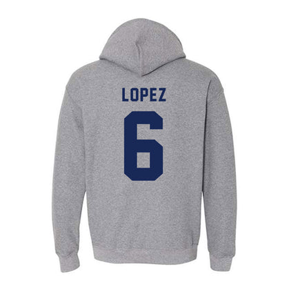 Richmond - NCAA Men's Basketball : Anthony Lopez - Classic Shersey Hooded Sweatshirt-1