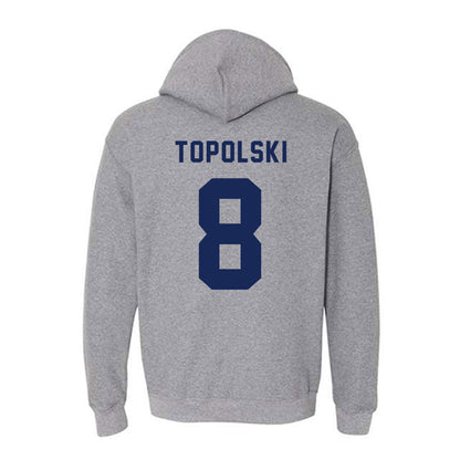 Richmond - NCAA Baseball : Chase Topolski - Classic Shersey Hooded Sweatshirt-1