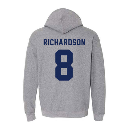 Richmond - NCAA Men's Basketball : Donovan Richardson - Classic Shersey Hooded Sweatshirt-1