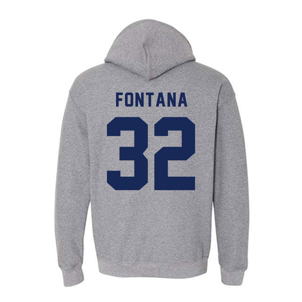 Richmond - NCAA Women's Basketball : Josie Fontana - Classic Shersey Hooded Sweatshirt-1