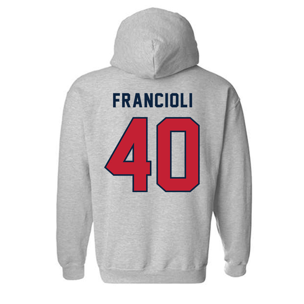 Richmond - NCAA Women's Lacrosse : Abby Francioli - Classic Shersey Hooded Sweatshirt-1