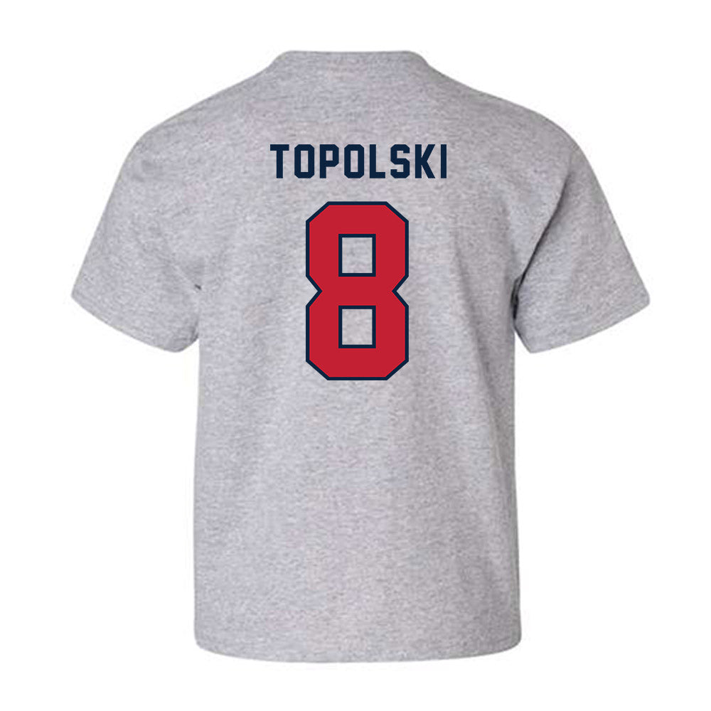 Richmond - NCAA Baseball : Chase Topolski - Classic Shersey Youth T-Shirt-1