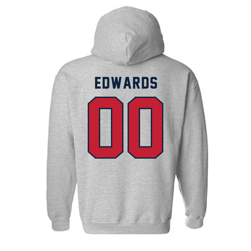Richmond - NCAA Football : Robert Edwards - Classic Shersey Hooded Sweatshirt-1