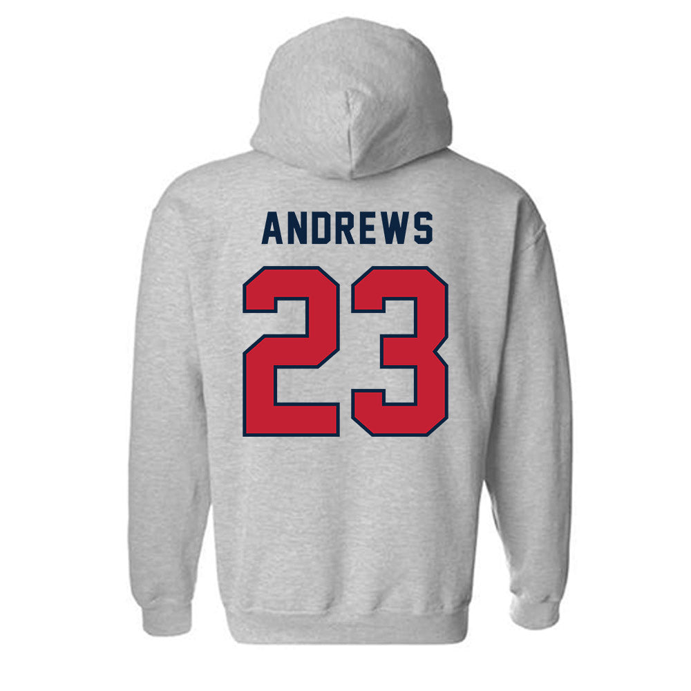 Richmond - NCAA Football : Niko Andrews - Classic Shersey Hooded Sweatshirt-1