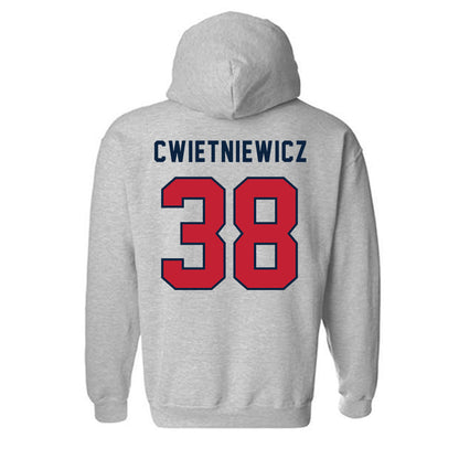 Richmond - NCAA Football : Peter Cwietniewicz - Classic Shersey Hooded Sweatshirt-1