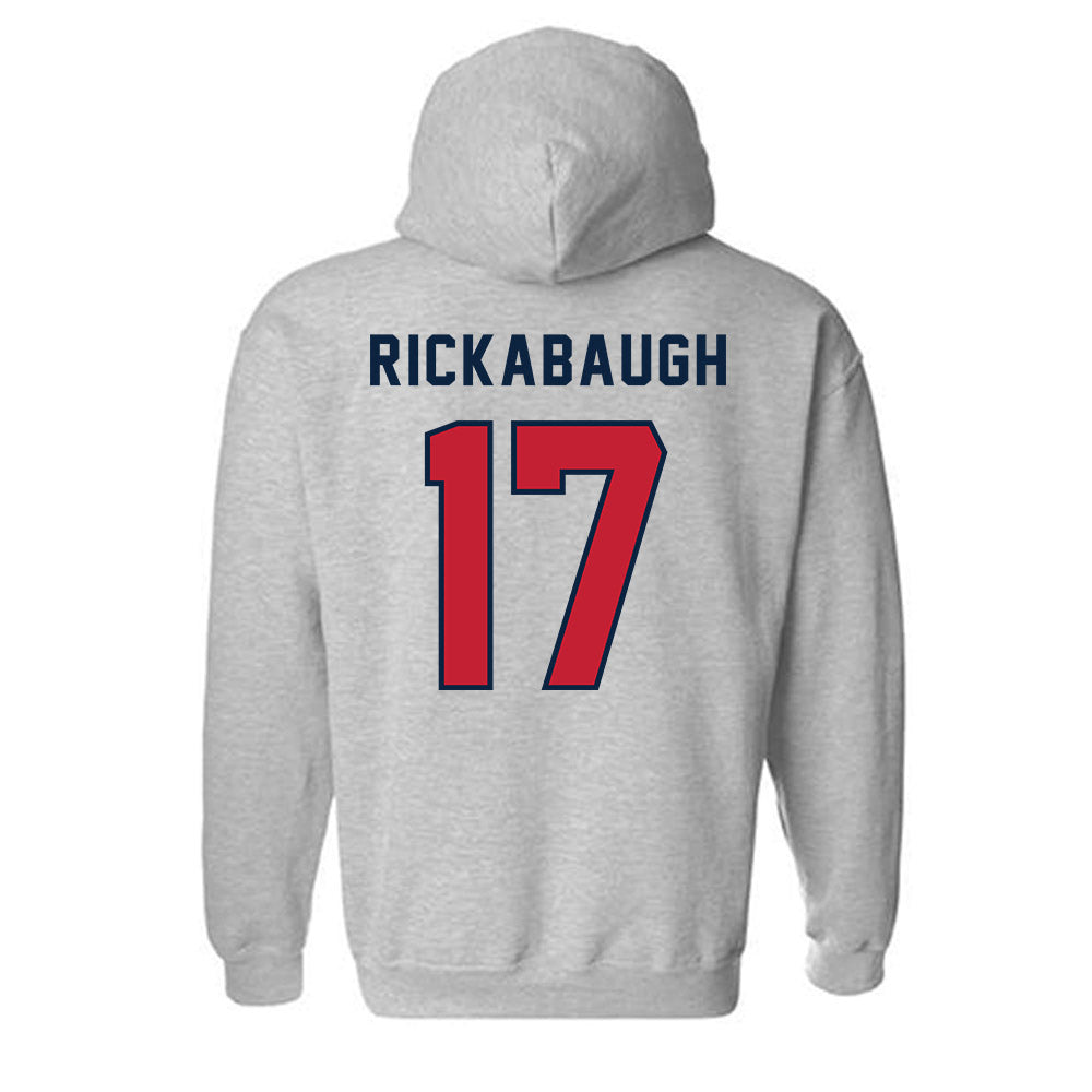 Richmond - NCAA Baseball : RJ Rickabaugh - Classic Shersey Hooded Sweatshirt-1