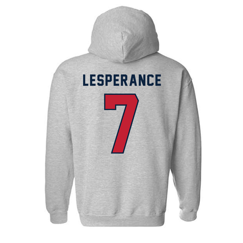 Richmond - NCAA Women's Lacrosse : Cece Lesperance - Classic Shersey Hooded Sweatshirt-1