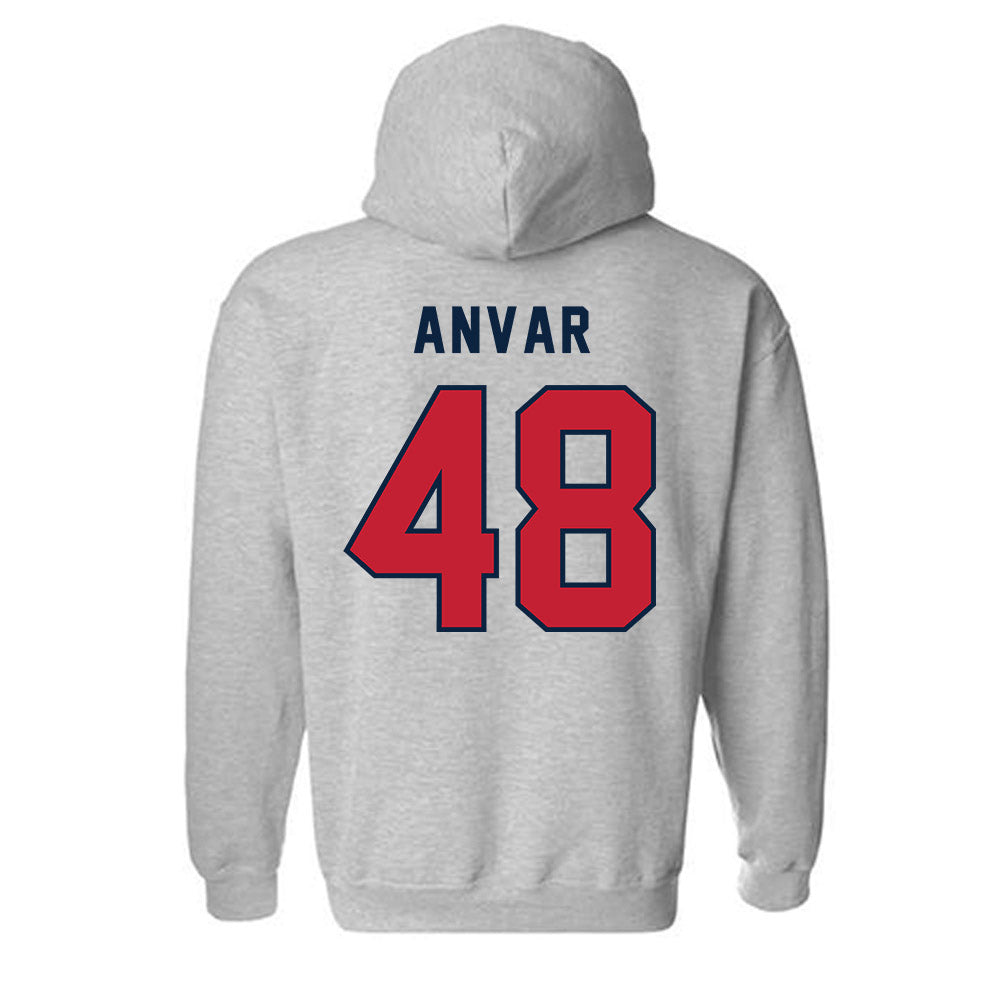 Richmond - NCAA Baseball : Bijan Anvar - Classic Shersey Hooded Sweatshirt-1