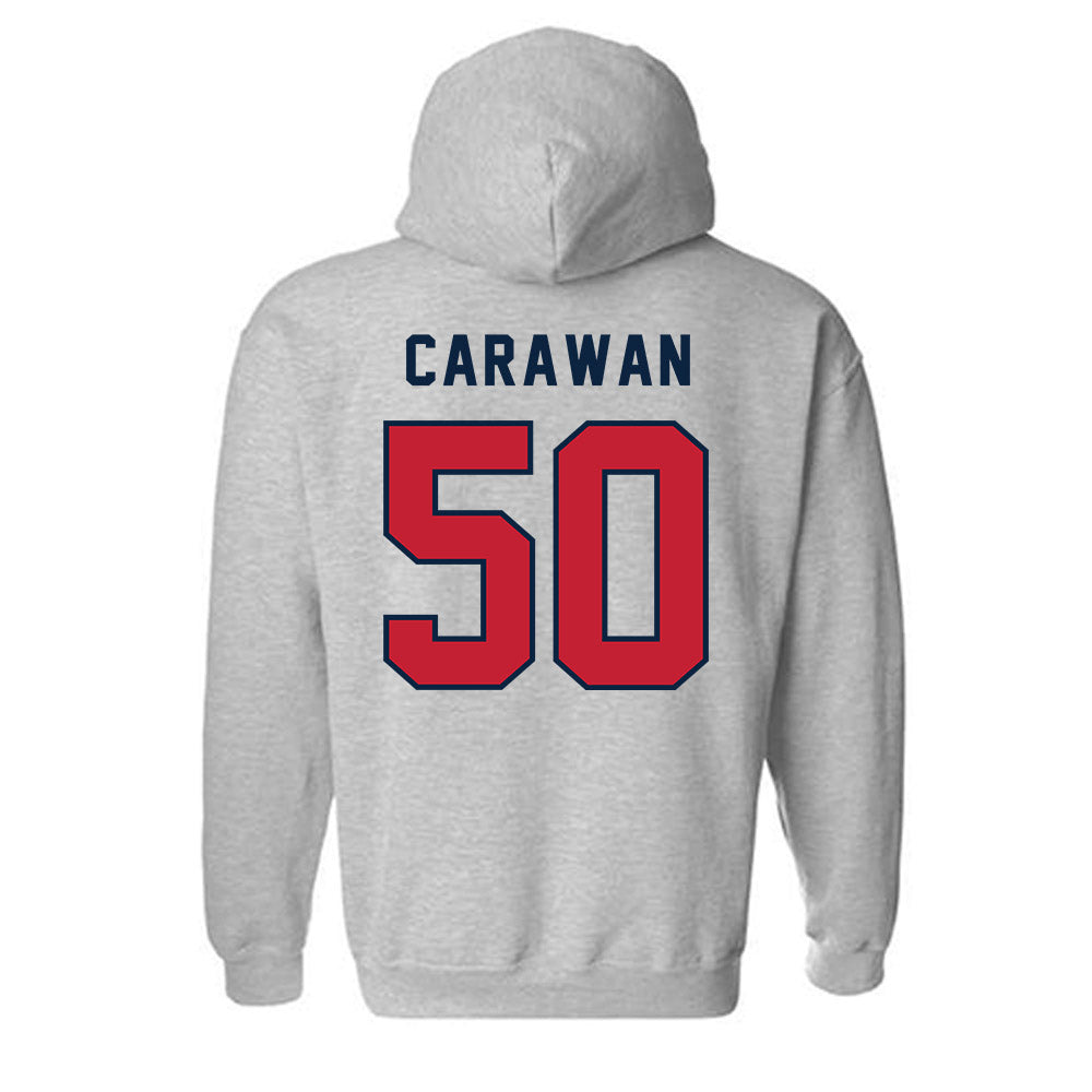 Richmond - NCAA Men's Lacrosse : Jackson Carawan - Classic Shersey Hooded Sweatshirt-1