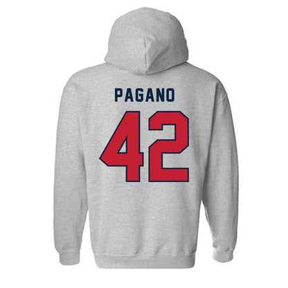 Richmond - NCAA Men's Lacrosse : James Pagano - Classic Shersey Hooded Sweatshirt-1
