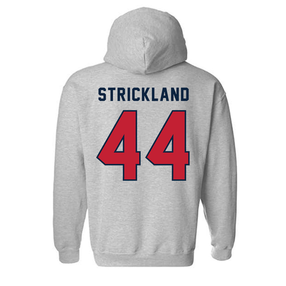 Richmond - NCAA Men's Lacrosse : Jackson Strickland - Classic Shersey Hooded Sweatshirt-1