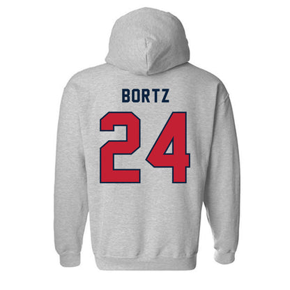 Richmond - NCAA Women's Soccer : Sydney Bortz - Classic Shersey Hooded Sweatshirt-1