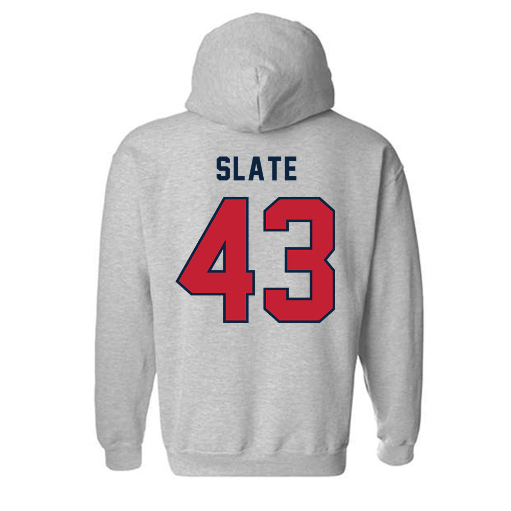 Richmond - NCAA Men's Lacrosse : Lucas Slate - Classic Shersey Hooded Sweatshirt-1