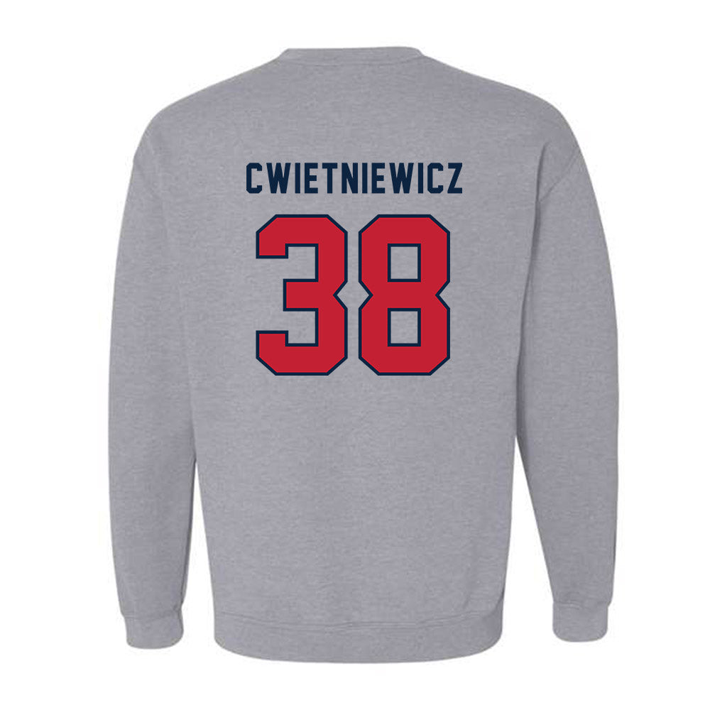Richmond - NCAA Football : Peter Cwietniewicz - Classic Shersey Crewneck Sweatshirt-1