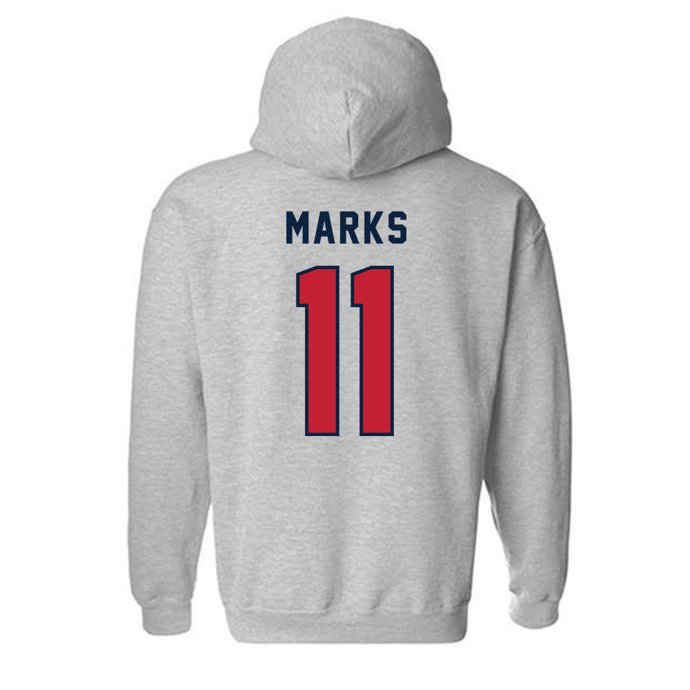 Richmond - NCAA Women's Lacrosse : Riley Marks - Classic Shersey Hooded Sweatshirt-1