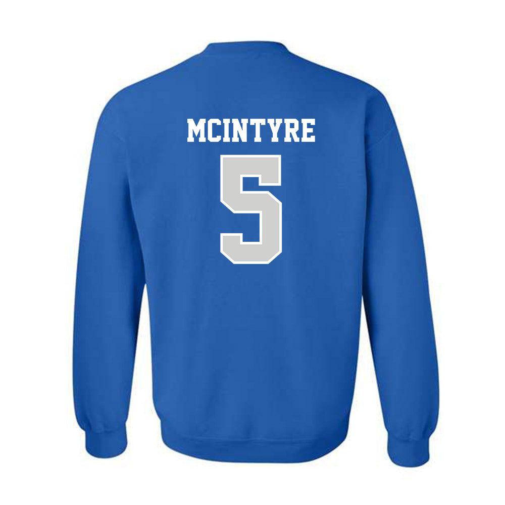 Indiana State - NCAA Football : Xavier McIntyre - Classic Shersey Crewneck Sweatshirt-1