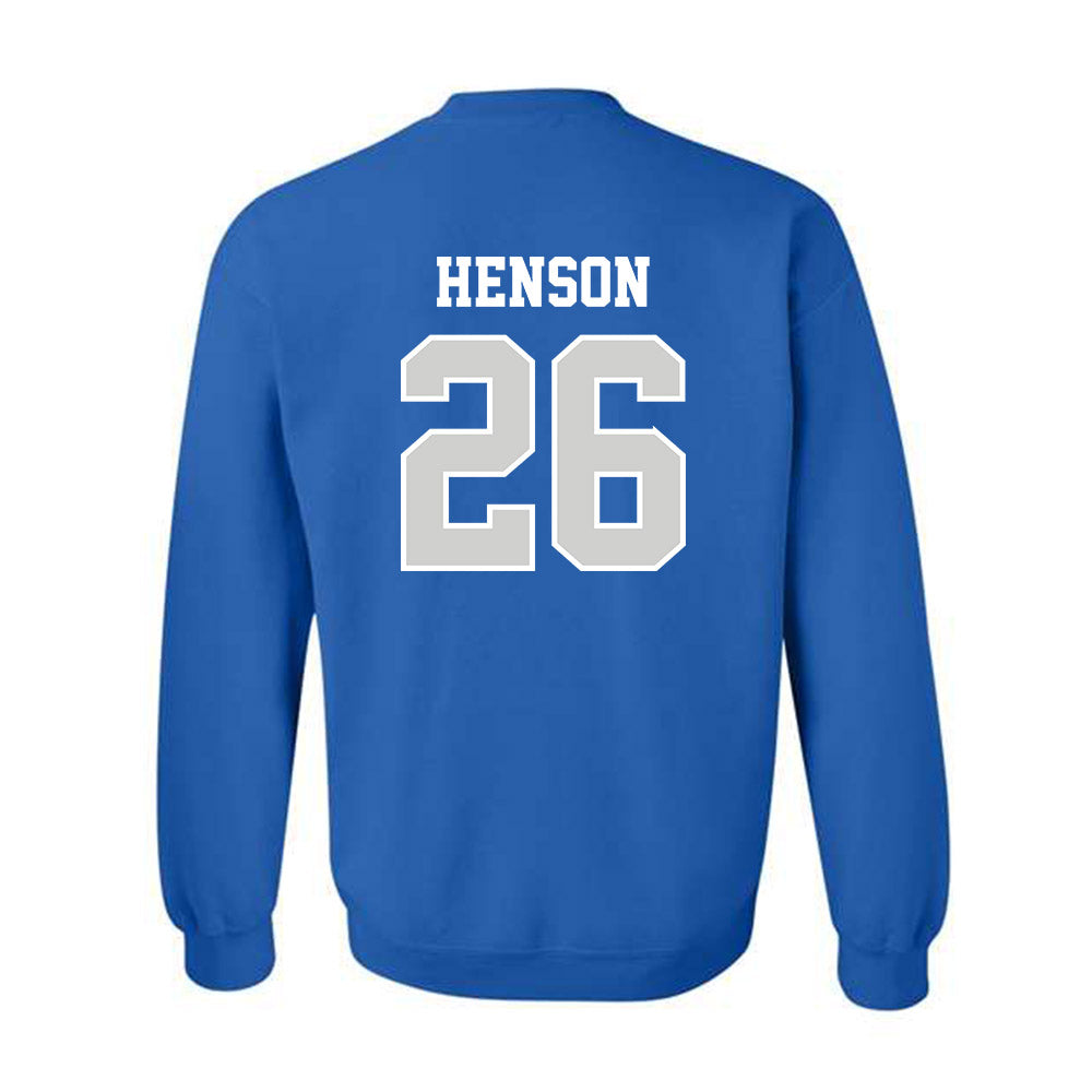 Indiana State - NCAA Softball : Lindsay Henson - Classic Shersey Crewneck Sweatshirt-1