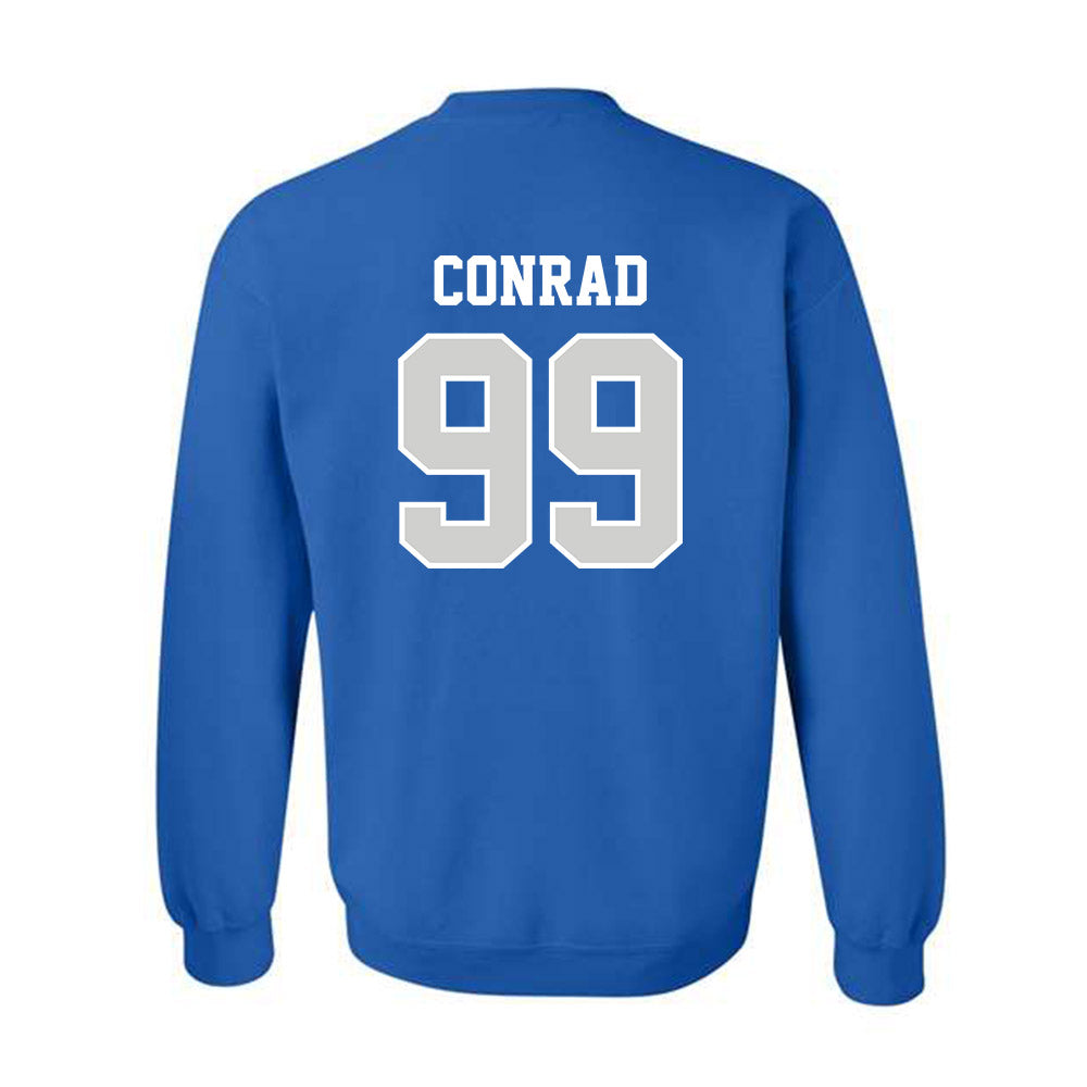 Indiana State - NCAA Football : Spencer Conrad - Classic Shersey Crewneck Sweatshirt-1