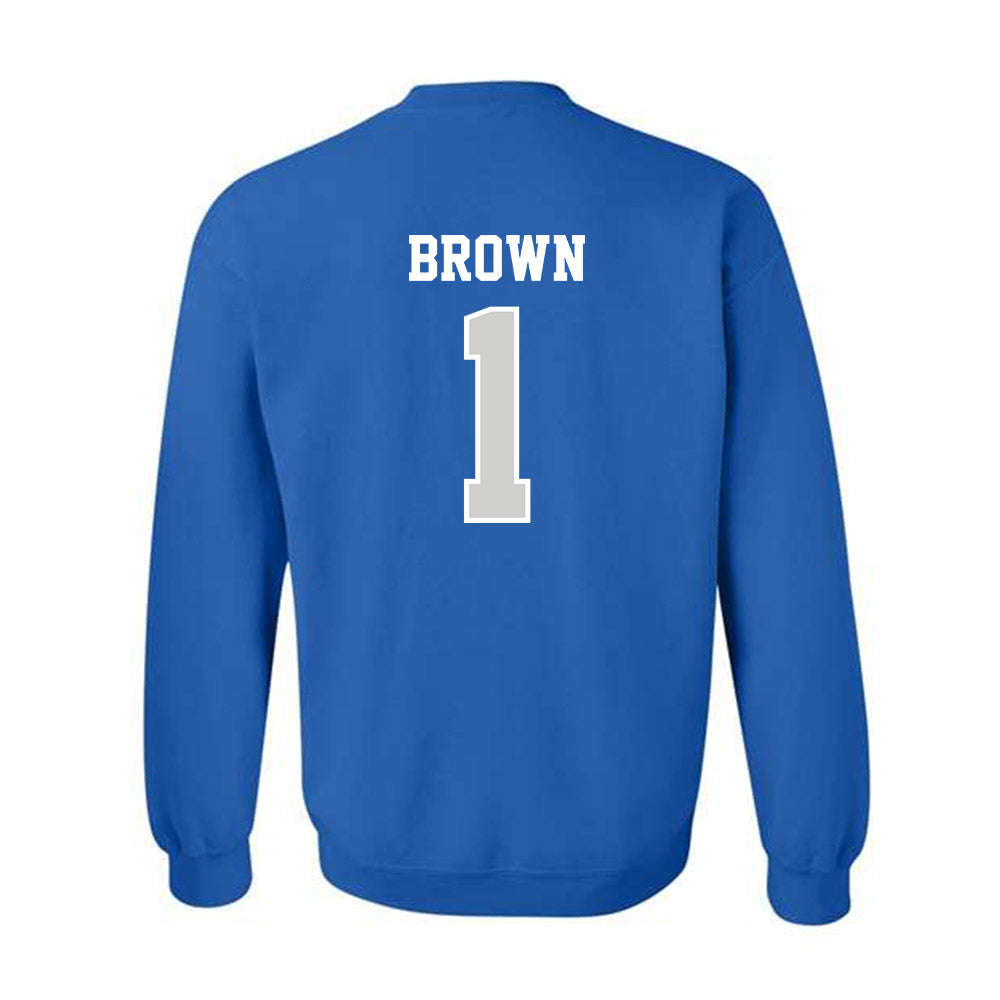 Indiana State - NCAA Baseball : Ty Brown - Classic Shersey Crewneck Sweatshirt-1