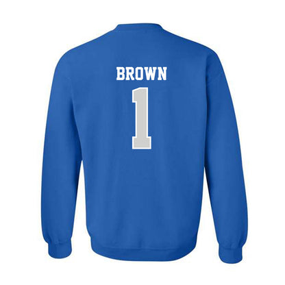 Indiana State - NCAA Baseball : Ty Brown - Classic Shersey Crewneck Sweatshirt-1