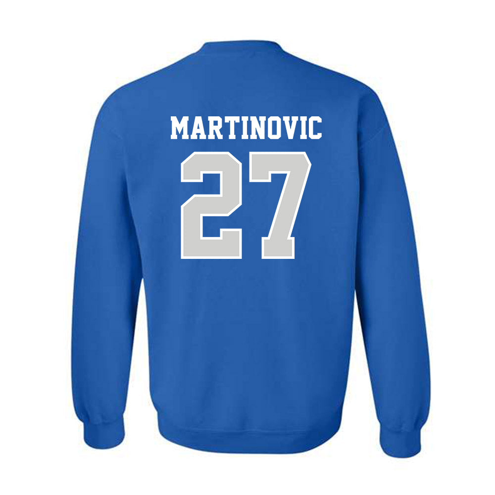Indiana State - NCAA Football : Niko Martinovic - Classic Shersey Crewneck Sweatshirt-1