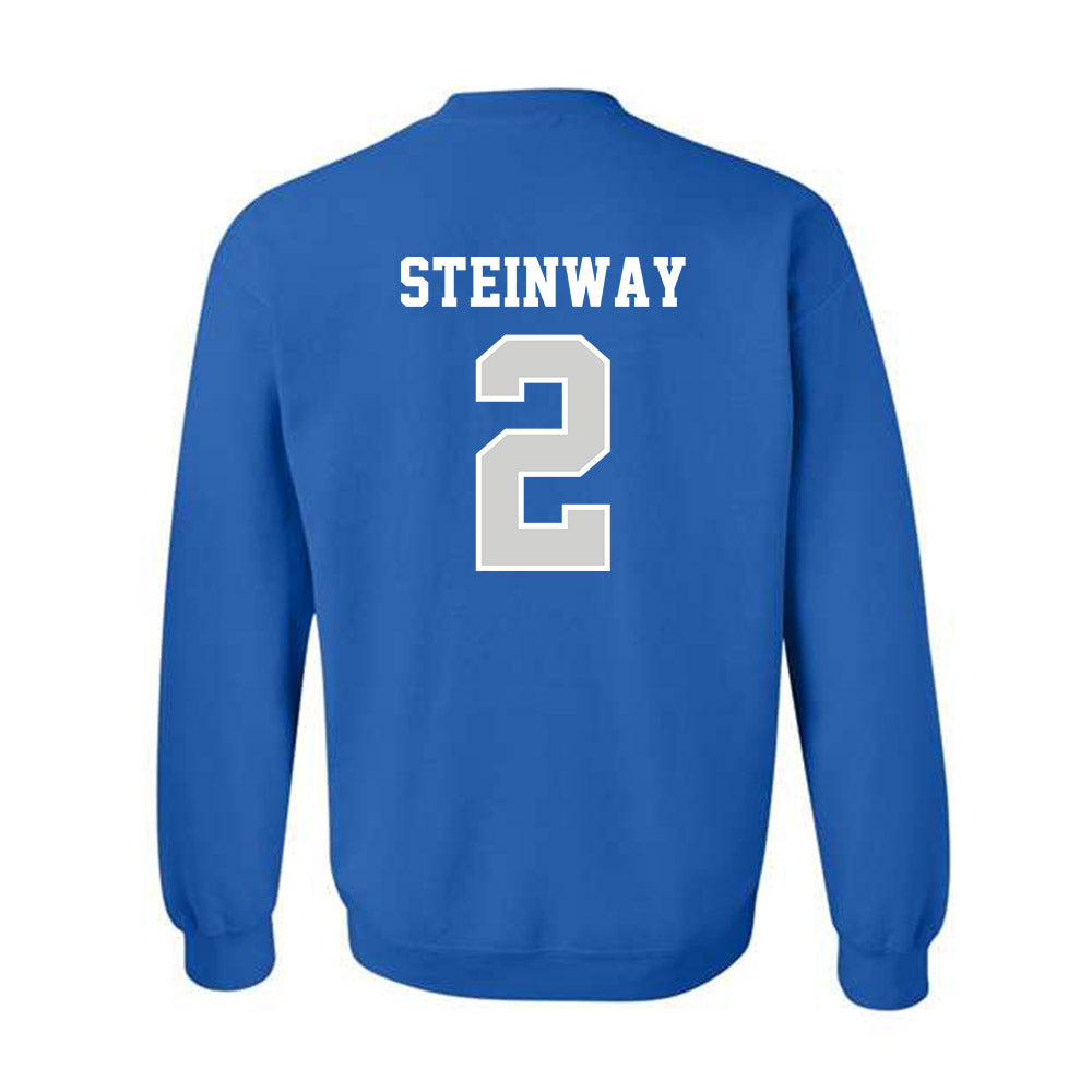 Indiana State - NCAA Baseball : Talan Steinway - Classic Shersey Crewneck Sweatshirt-1
