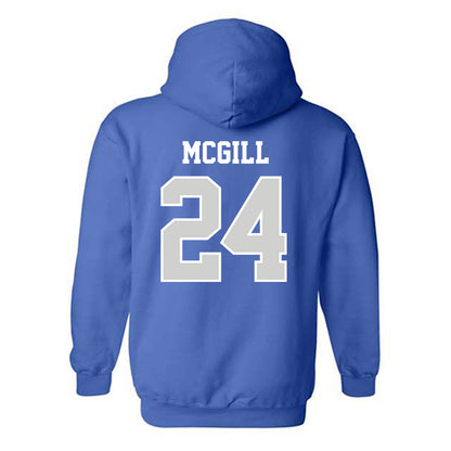 Indiana State - NCAA Women's Basketball : Allison McGill - Classic Shersey Hooded Sweatshirt-1