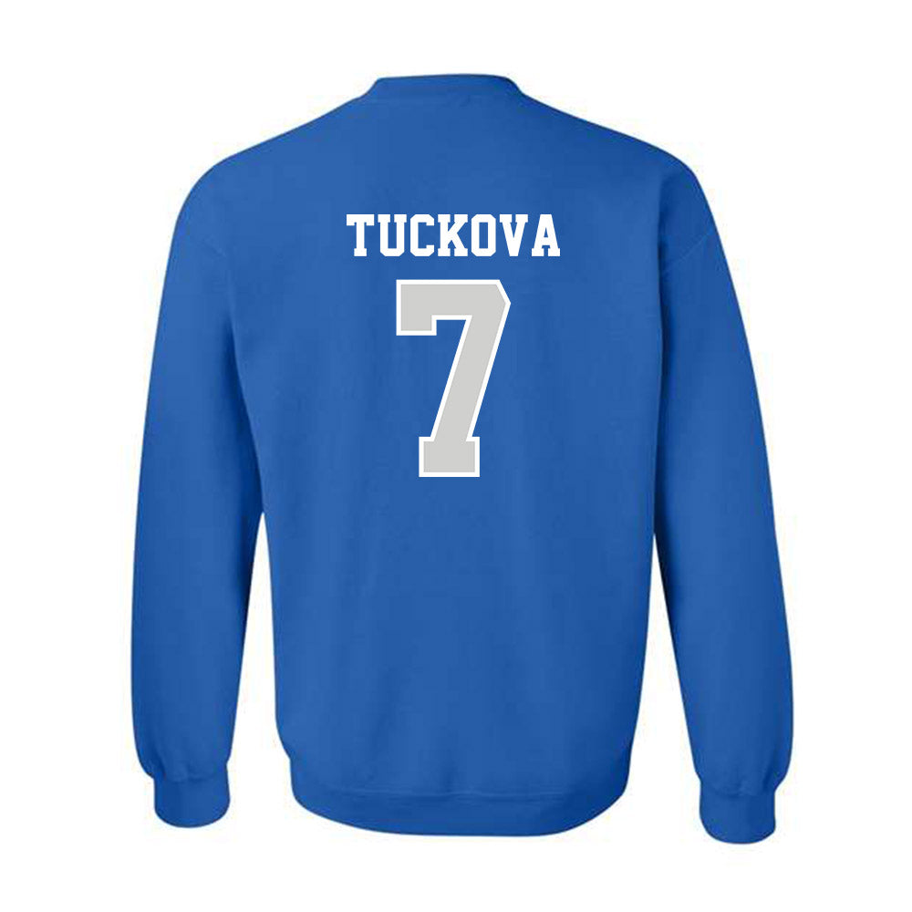 Indiana State - NCAA Women's Soccer : Dasha Tuckova - Classic Shersey Crewneck Sweatshirt-1