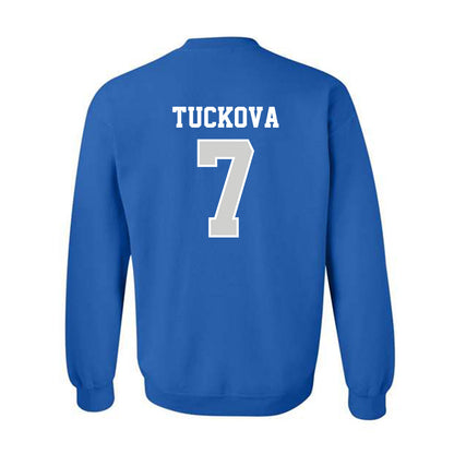 Indiana State - NCAA Women's Soccer : Dasha Tuckova - Classic Shersey Crewneck Sweatshirt-1