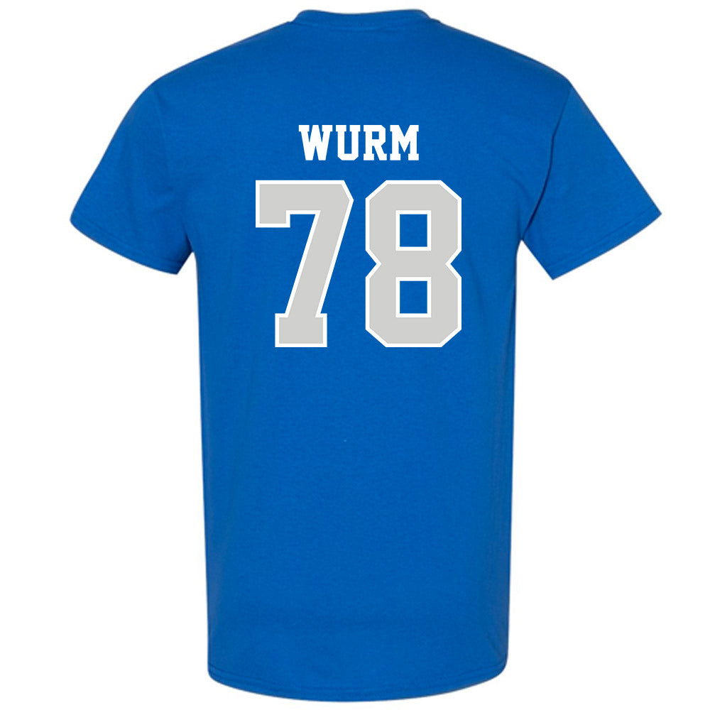 Indiana State - NCAA Football : Zac Wurm - Classic Shersey T-Shirt-1