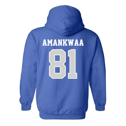 Indiana State - NCAA Football : Thomas Amankwaa - Classic Shersey Hooded Sweatshirt-1