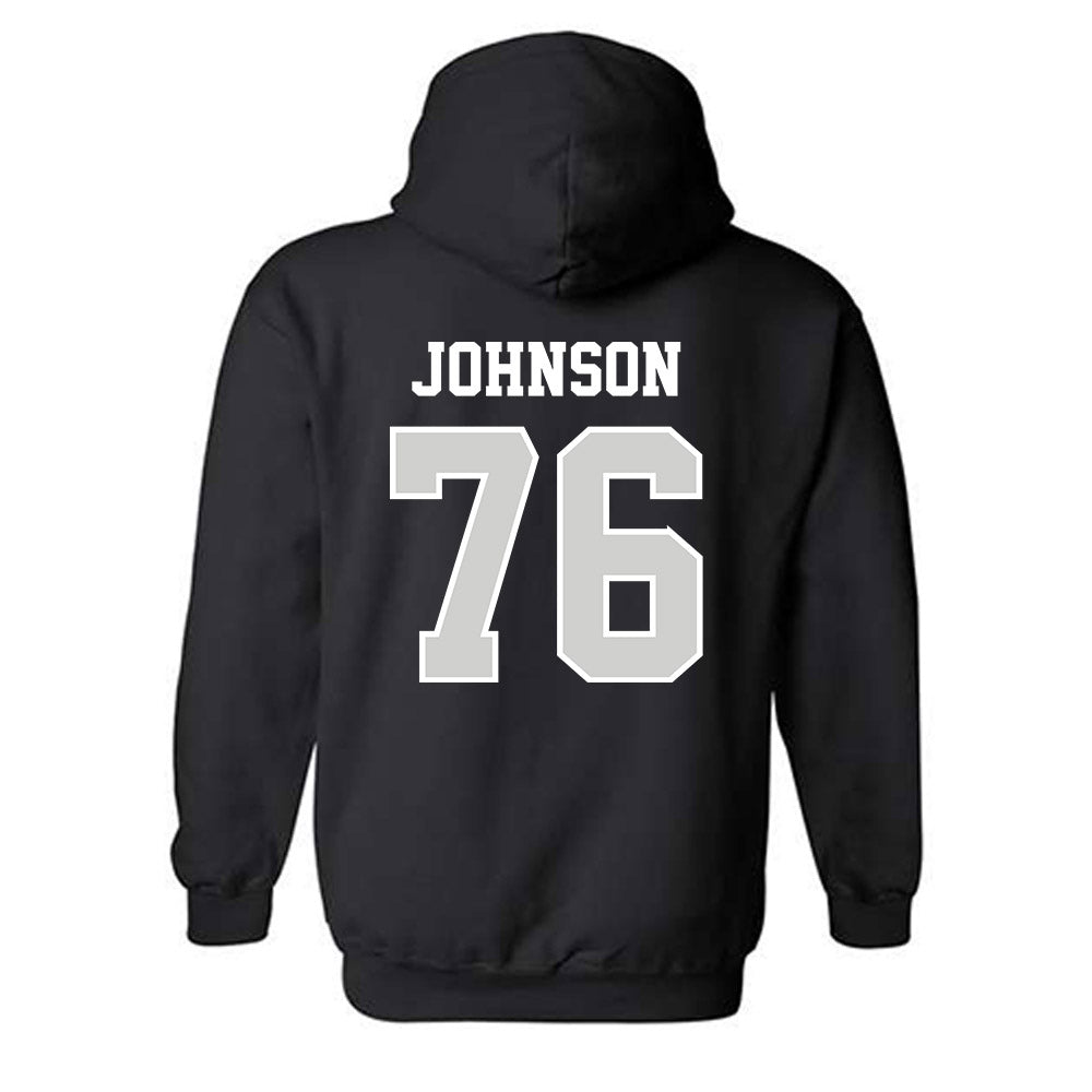 Indiana State - NCAA Football : Devion Johnson - Classic Shersey Hooded Sweatshirt-1