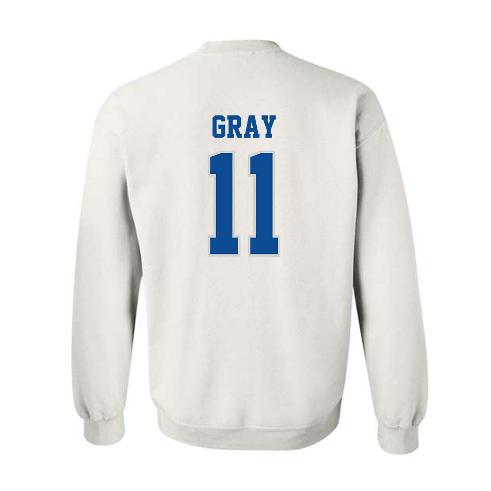 Indiana State - NCAA Men's Basketball : Aaron Gray - Classic Shersey Crewneck Sweatshirt-1