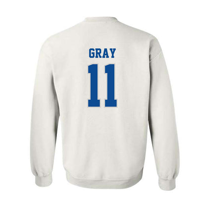 Indiana State - NCAA Men's Basketball : Aaron Gray - Classic Shersey Crewneck Sweatshirt-1