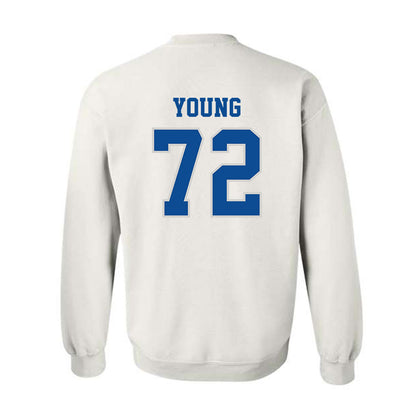 Indiana State - NCAA Football : Julian Young - Classic Shersey Crewneck Sweatshirt-1