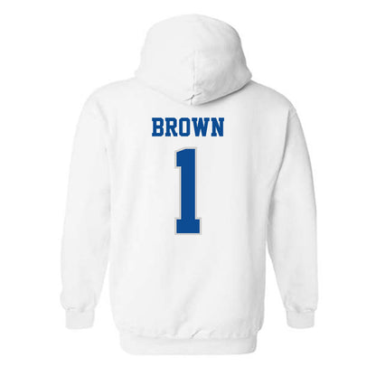 Indiana State - NCAA Baseball : Ty Brown - Classic Shersey Hooded Sweatshirt-1