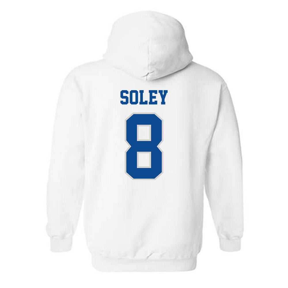 Indiana State - NCAA Football : Jacob Soley - Classic Shersey Hooded Sweatshirt-1