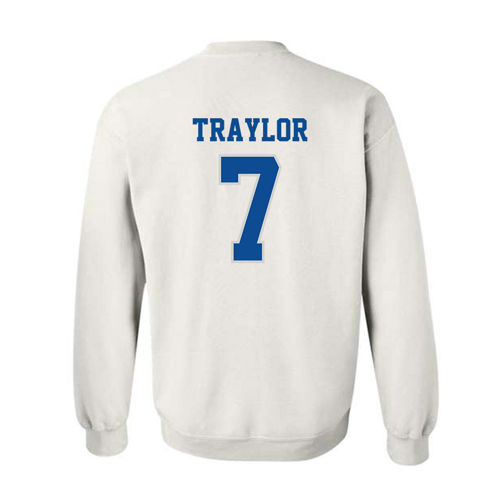 Indiana State - NCAA Football : Britten Traylor - Classic Shersey Crewneck Sweatshirt-1