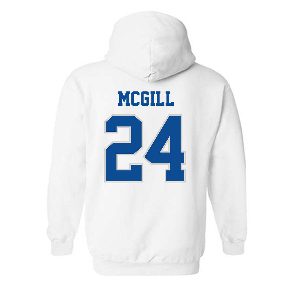Indiana State - NCAA Women's Basketball : Allison McGill - Classic Shersey Hooded Sweatshirt-1