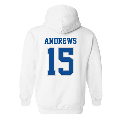 Indiana State - NCAA Football : Xavian Andrews - Classic Shersey Hooded Sweatshirt-1