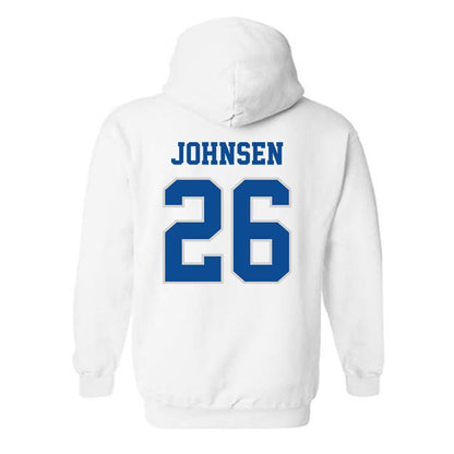Indiana State - NCAA Baseball : Spencer Johnsen - Classic Shersey Hooded Sweatshirt-1
