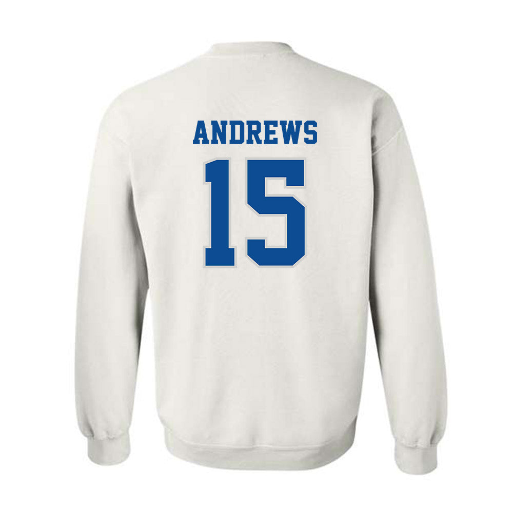 Indiana State - NCAA Football : Xavian Andrews - Classic Shersey Crewneck Sweatshirt-1
