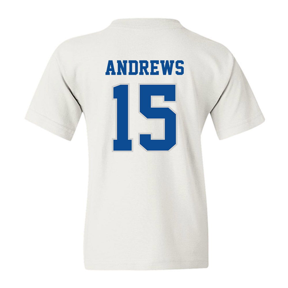 Indiana State - NCAA Football : Xavian Andrews - Classic Shersey Youth T-Shirt-1