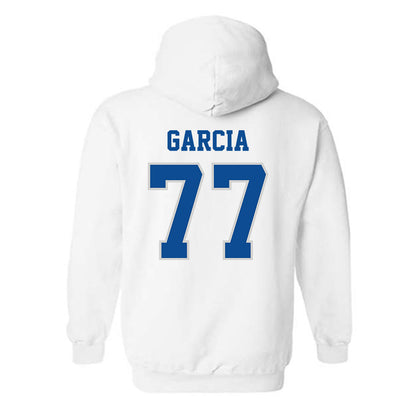 Indiana State - NCAA Football : Fernando Garcia - Classic Shersey Hooded Sweatshirt-1