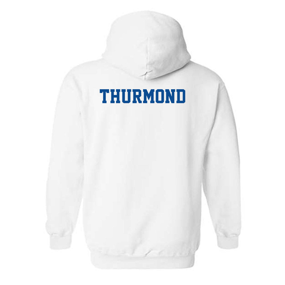 Indiana State - NCAA Men's Track & Field : Devon Thurmond - Classic Shersey Hooded Sweatshirt-1